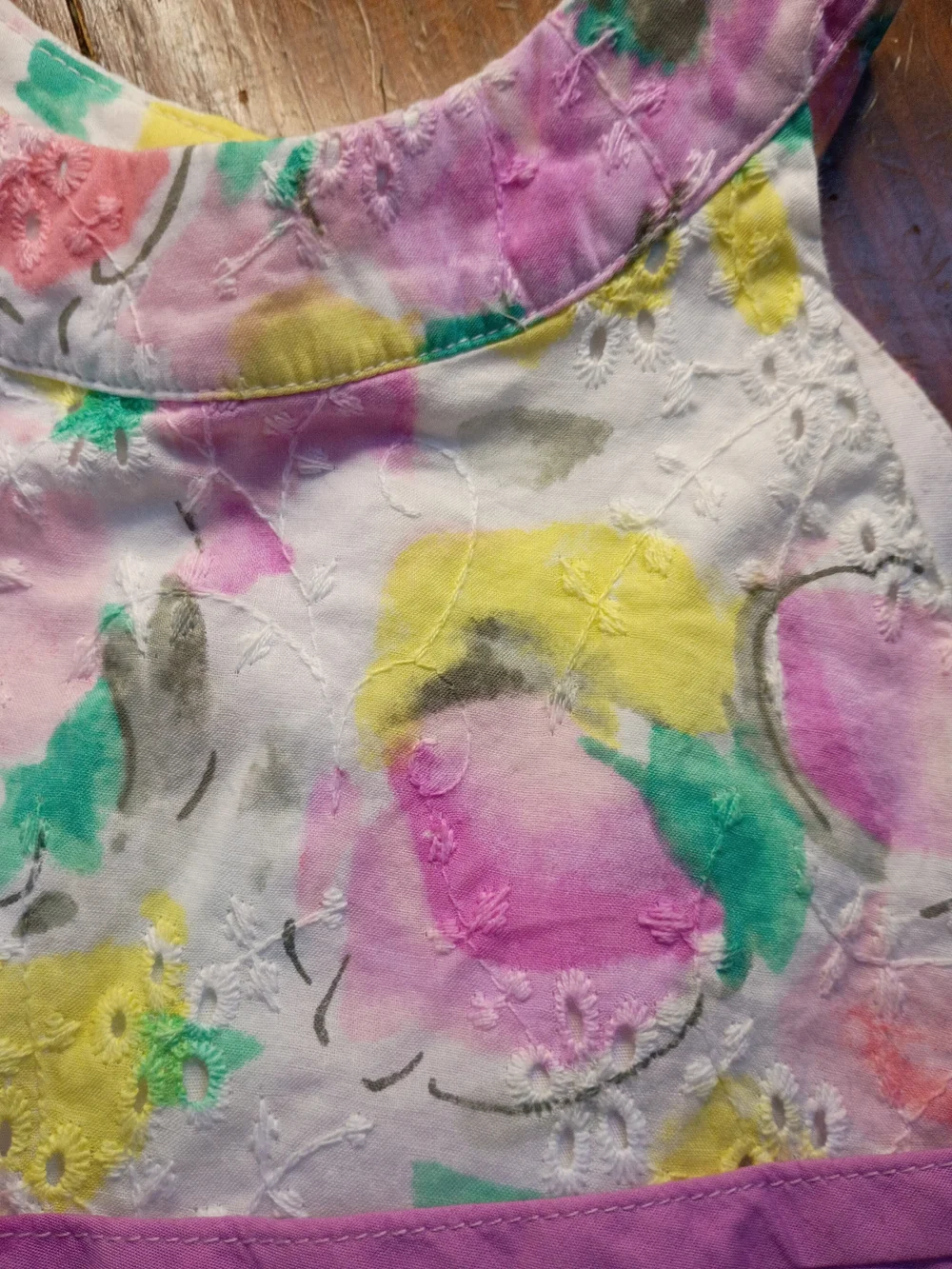 Gymboree White Floral Sleeveless Dress 3t
